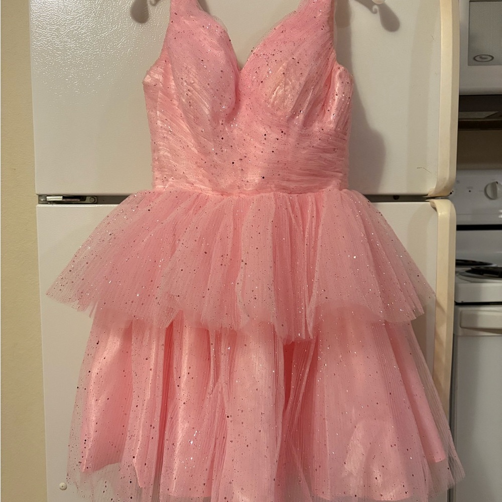 Pink AshleyLAUREN cocktail dress - PRICE IS FIRM, NO OFFERS
